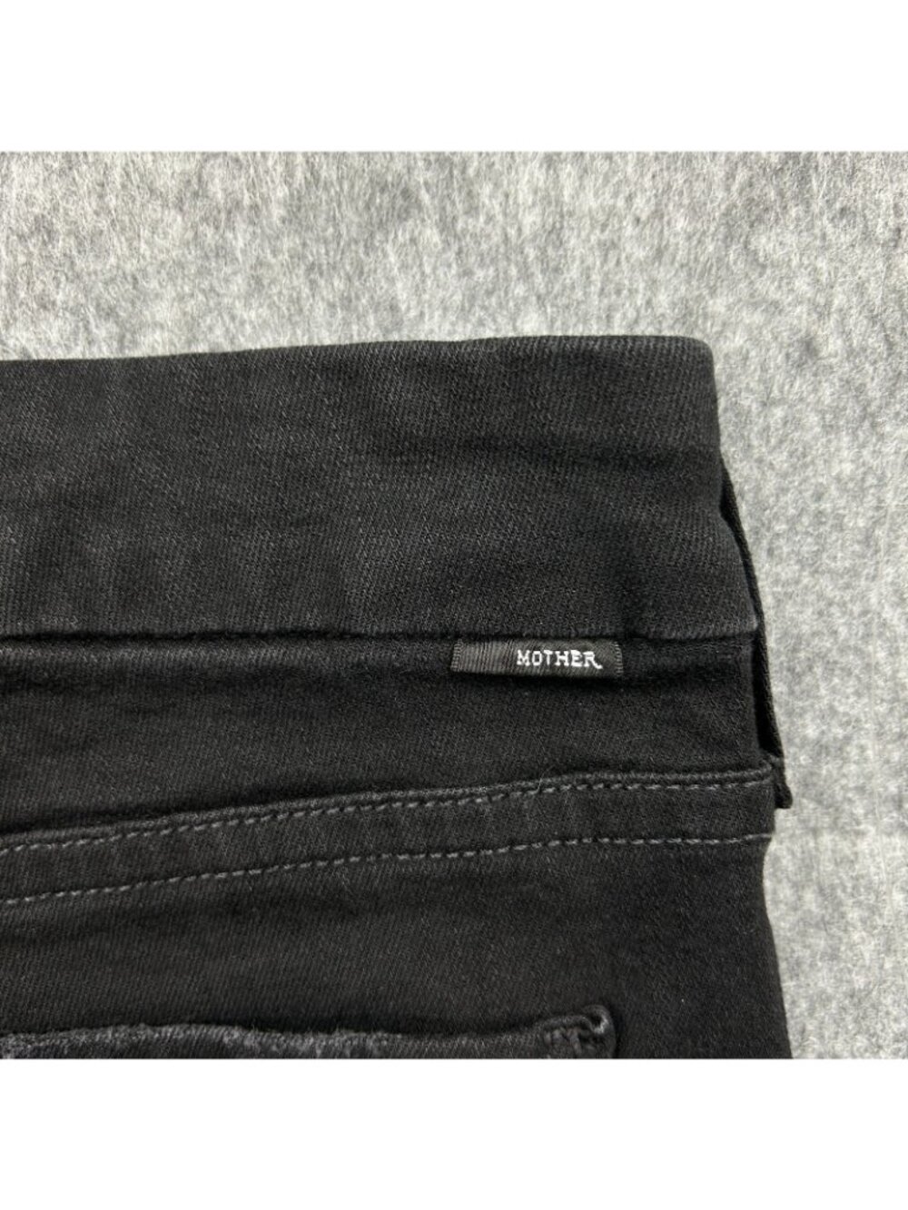 Mother The Looker Skinny Jeans Women's Size 28 Not Guilty Black Wash Denim - Picture 6 of 15